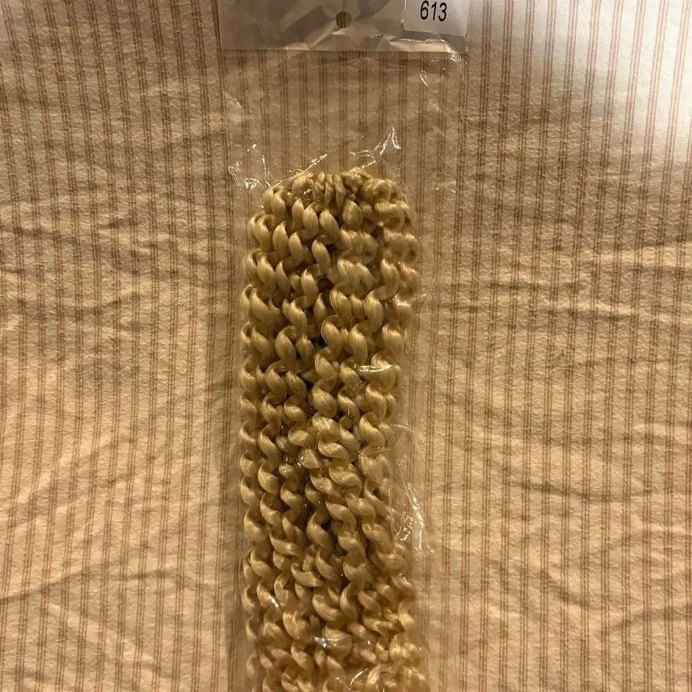 Unbranded Women's Tan and Cream Hair-accessories